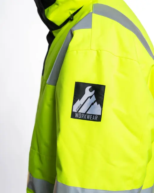 Jethwear - Arbeidsjakke/frakk S/M Safety Yellow 