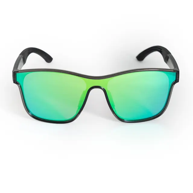 Jethwear - Vibe Visors, Solbriller Smoke/Green Ion 
