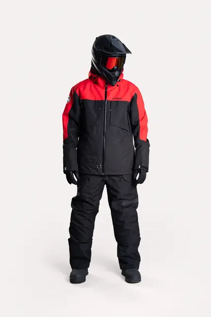 Jethwear - Venture Jakke, SAFE Black/Red, Safe 