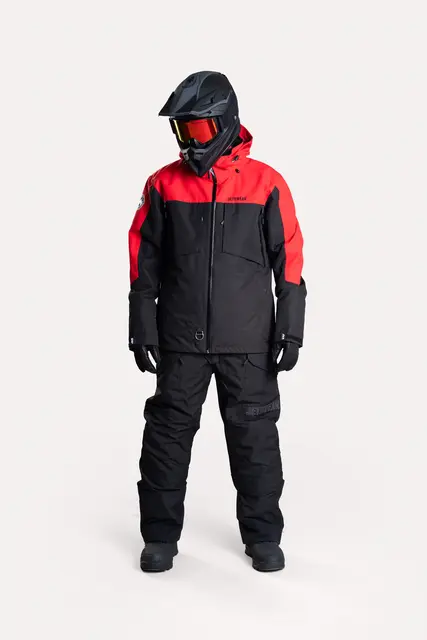 Jethwear - Venture Jakke, SAFE Black/Red, Safe 