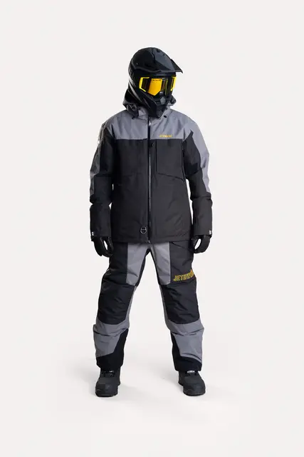 Jethwear - Venture Jakke, SAFE Black/Grey/Yellow, Safe 