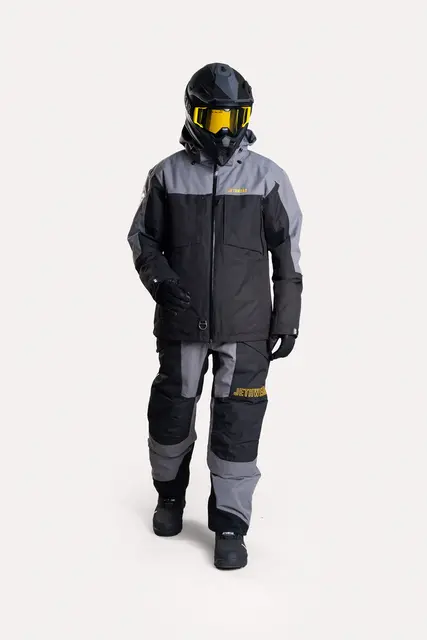 Jethwear - Venture Jakke, SAFE Black/Grey/Yellow, Safe 