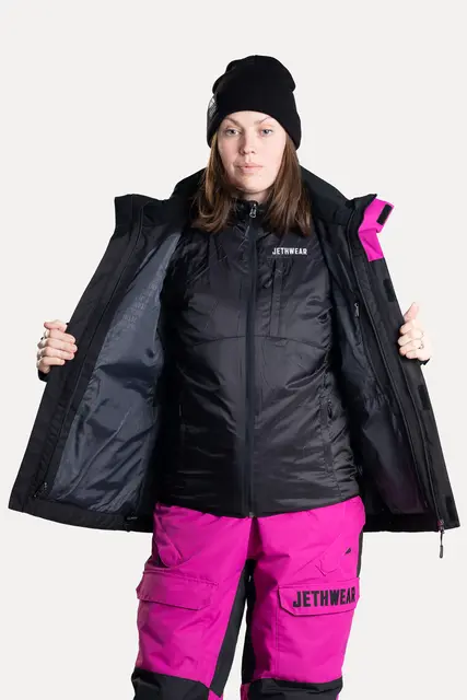Jethwear Adapt Jacket Black/Flower  3in1 