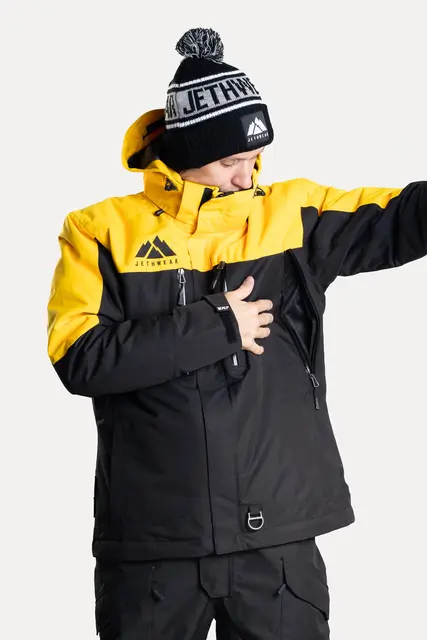 Jethwear Adapt Jacket Black/Spectral Yellow  3in1 
