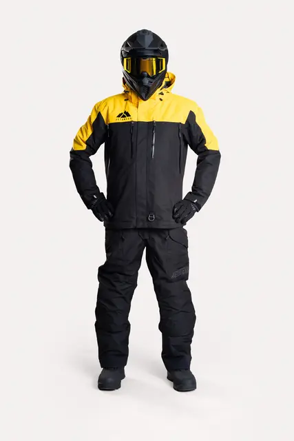 Jethwear Adapt Jacket Black/Spectral Yellow  3in1 