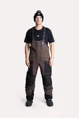 Jethwear M's Treeline Bib Pant Earth/Black  Shell 60g