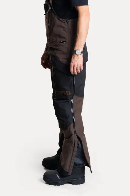 Jethwear M's Treeline Bib Pant Earth/Black  Shell 60g 