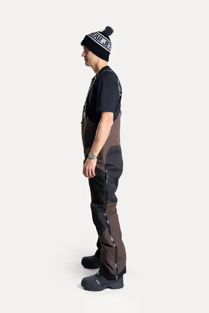 Jethwear M's Treeline Bib Pant Earth/Black  Shell 60g 