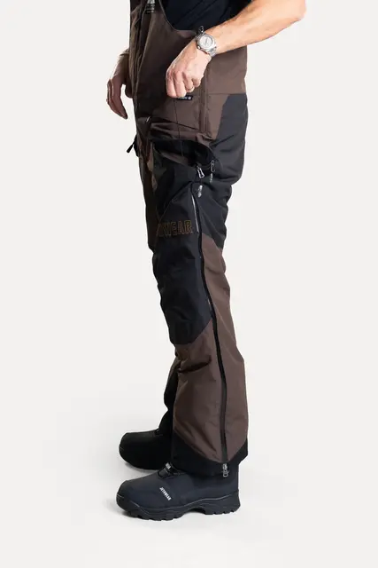 Jethwear M's Treeline Bib Pant Earth/Black  Shell 60g 
