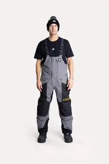 Jethwear M's Treeline Bib Pant Black/Grey  Shell 60g
