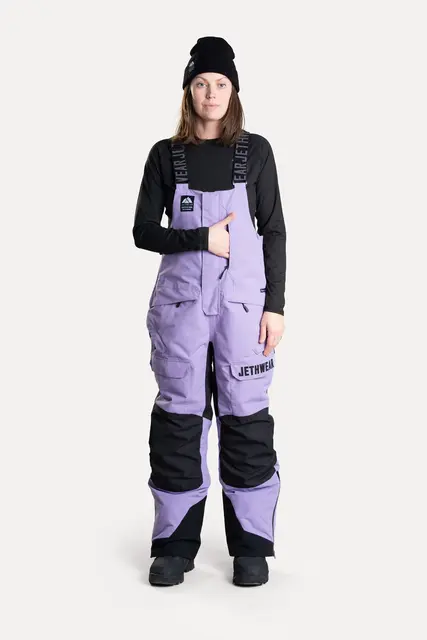 Jethwear W's Treeline Bib Pant Lavender  60g 