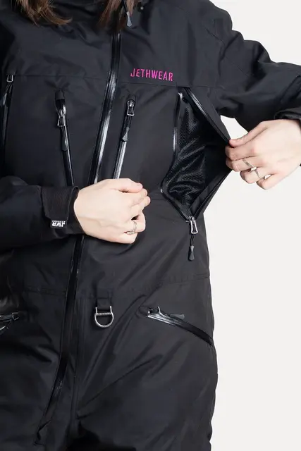 Jethwear W's Venture Suit Black/Iron  Safe 