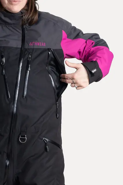 Jethwear W's Venture Suit Black/Flower  S.A.F.E 