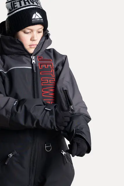 Jethwear Odin & Olivia Youth  Black/Iron/Flame, Safe 