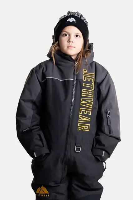Jethwear Odin & Olivia Youth  Black/Iron/Spectral Yellow, Safe 