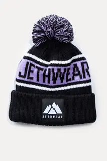JW PomPom Lue, Black/Lavender Black/Lavender, One size