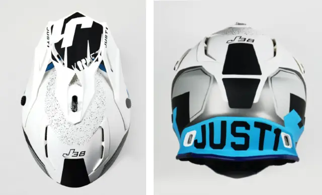 Just1 J38 Skygge - KORNER, Blå/Hvit 