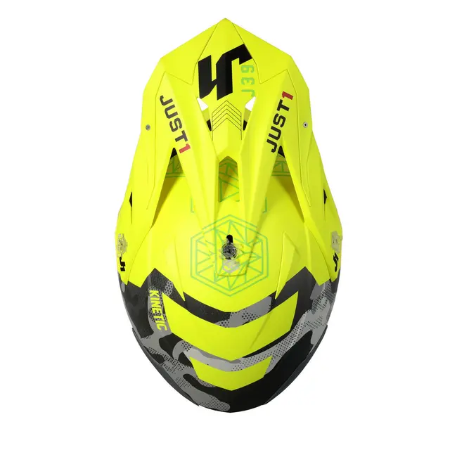 Just1 J39 Skygge - Kinetic, Grå/Camo/Gul 