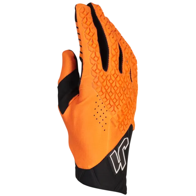 Just1 J-HRD Hanske - Sort/Ora, L Toppmodell med ekstra beskyttelse 