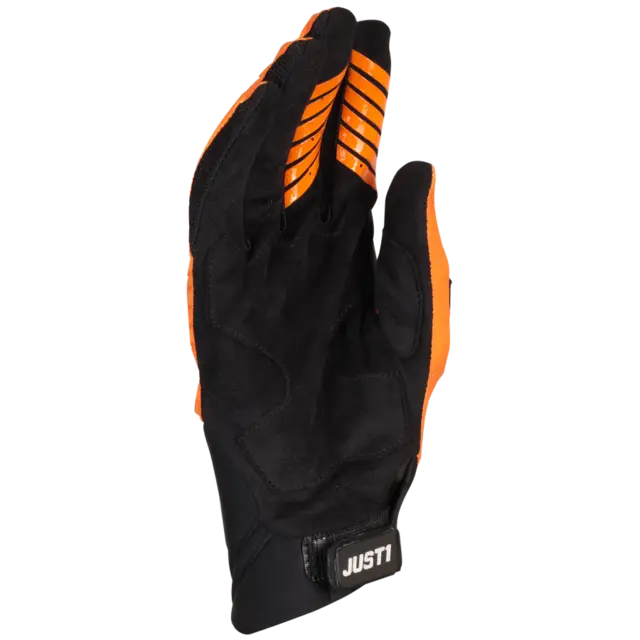 Just1 J-HRD Hanske - Sort/Ora, L Toppmodell med ekstra beskyttelse 