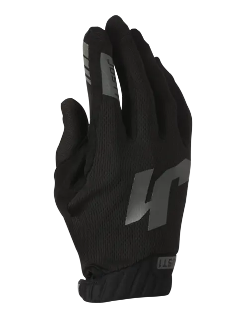 Just1 J-Flex 2.0 Hanske - Sort, L Barnehanske med full stretch 