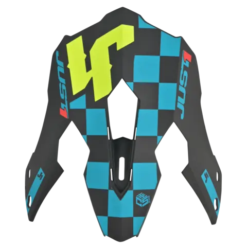 Just1 J12 Pro - Skygge Racer Bl&#229; Carbon