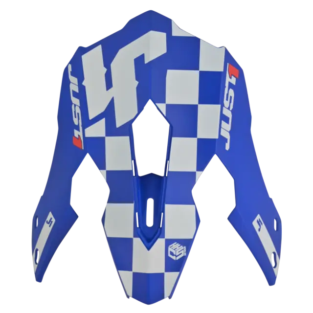 Just1 J12 Pro - Skygge Racer Hvit/Blå 