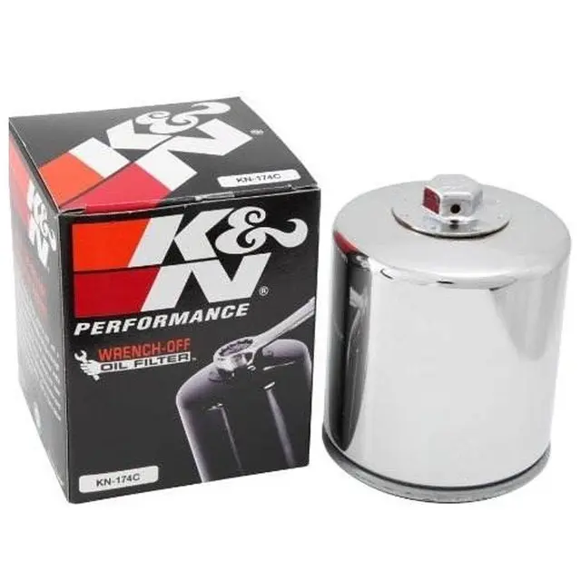 K&N Oljefilter Harley Davidson V-Rod - Chrome