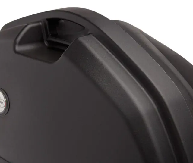 Kappa K33N Sideveskesett K-Road - Sort 2 x 33 Liter, Monokey 