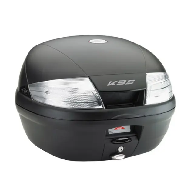 Kappa K35NT Monolock Toppboks 35l Monolock, Transp.refleks, Inkl. brett 