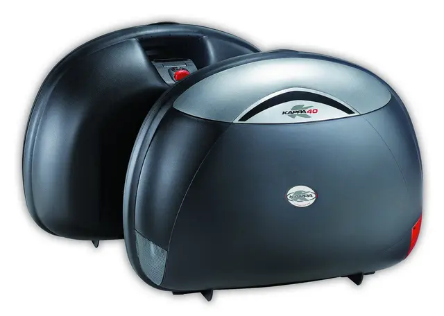 Kappa K40N Sideveskesett 2x40l Sort Monokey 