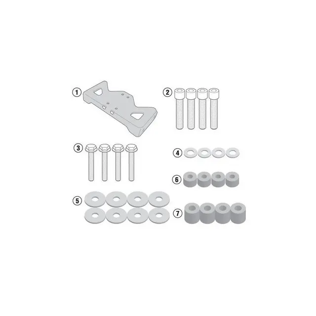 Kappa Monteringskit KLX1152 Honda CB500F 2016-2018