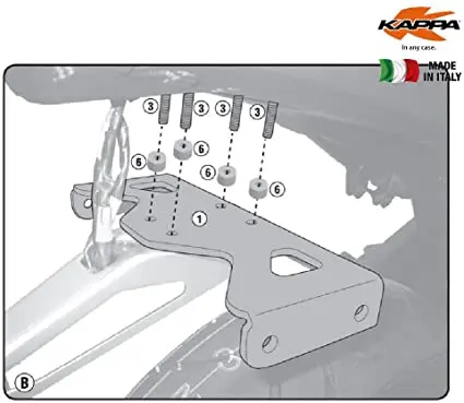 Kappa Monteringskit KLX1152 Honda CB500F 2016-2018