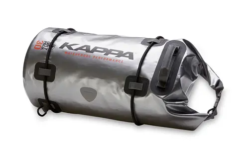Kappa Roll Pakksekk Sølv 30l L=58cm H=29cm B=29cm, Dry Pack, Setebag