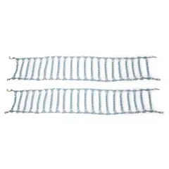 ATV Tverrkjetting - Polaris 25x8-12 2-Link V-Bar-pigg, for framdekk, Par