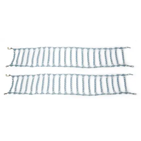 ATV Tverrkjetting - Polaris 25x8-12 2-Link V-Bar-pigg, for framdekk, Par 