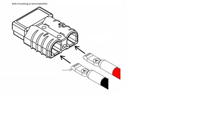 Vinsj Kontakt Kit 6 GA Kontakt for vinsj ledning 