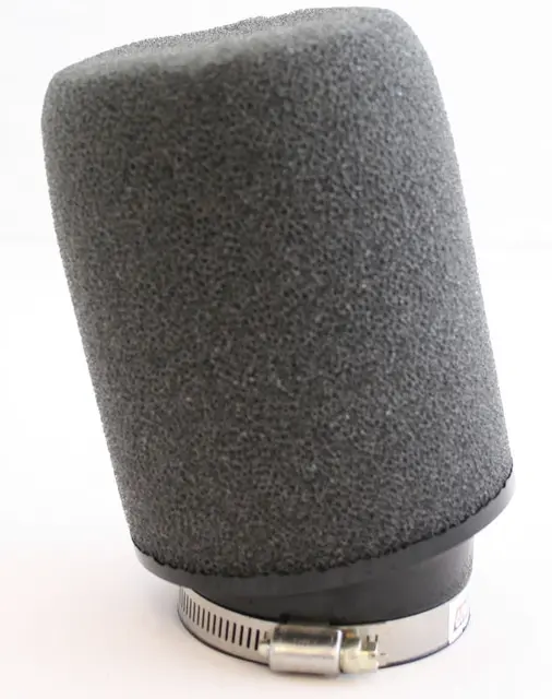 UNI Snow Pod Luftfilter - Vinklet 15° Innerdiameter 75mm,Høyde 165mm 