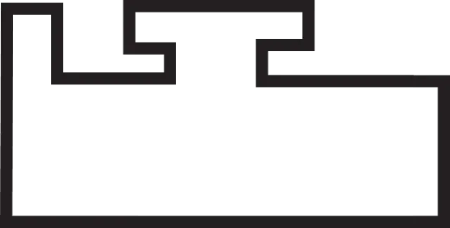 Sleide Polaris Snøscooter 168cm Sort Profil 11, Selges i stk 