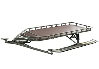 Sn&#248;scooter-Kjelke Extrem HD med Brems Forsterket kjelke for proff-brukere