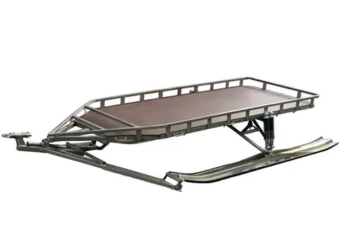 Snøscooter-Kjelke Extrem HD med Brems Forsterket kjelke for proff-brukere