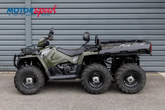 POLARIS SPORTSMAN 570 6X6 (2017) Grønn Gått 449 km 
