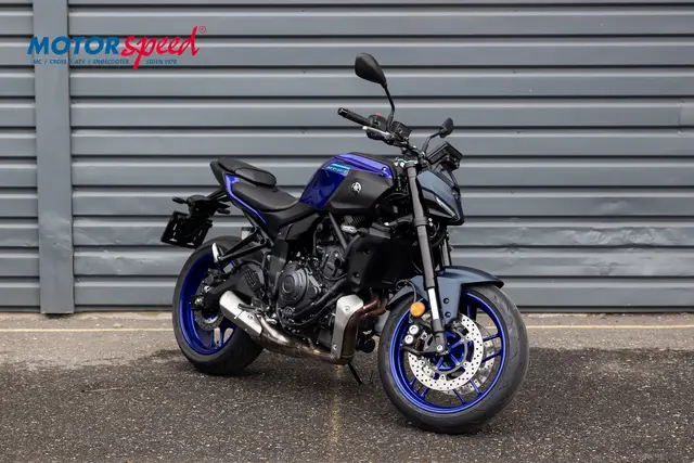 Yamaha MT-07 2025 A2 Demo, gått 214 km pr 20.08.25 