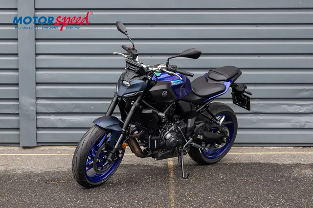 Yamaha MT-07 2025 A2 Demo, gått 214 km pr 20.08.25 