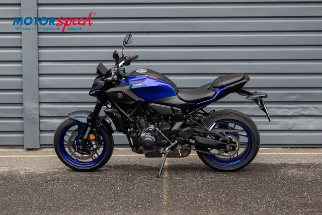 Yamaha MT-07 2025 A2 Demo, gått 214 km pr 20.08.25 