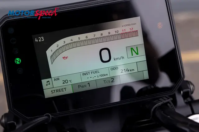 Yamaha MT-07 2025 A2 Demo, gått 214 km pr 20.08.25 