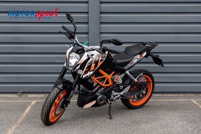 KTM 390 Duke (2013) Hvit 5258 km 