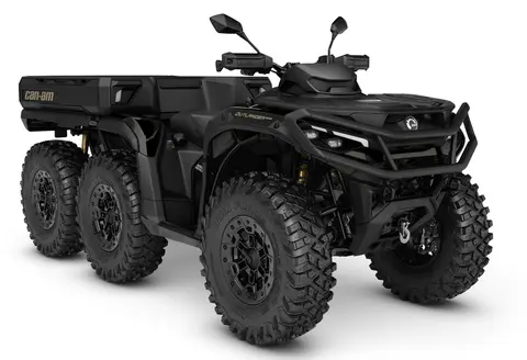 Can-Am Outlander 1000R 6x6 2026 Stealth Black - Backcountry T