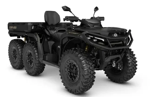 Can-Am Outlander 1000R MAX 6x6 2026 Stealth Black - Backcountry T 
