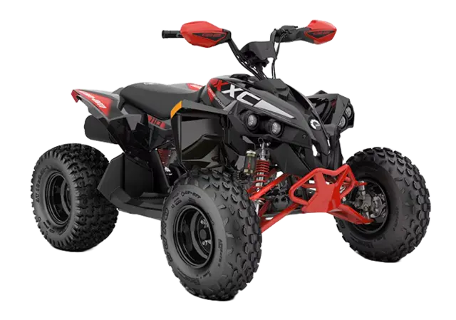 Can-Am Renegade 110 2026 X XC EFI - Black/Legion Red 